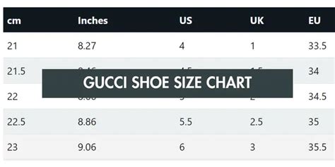 gucci fits|Gucci shoe size chart.